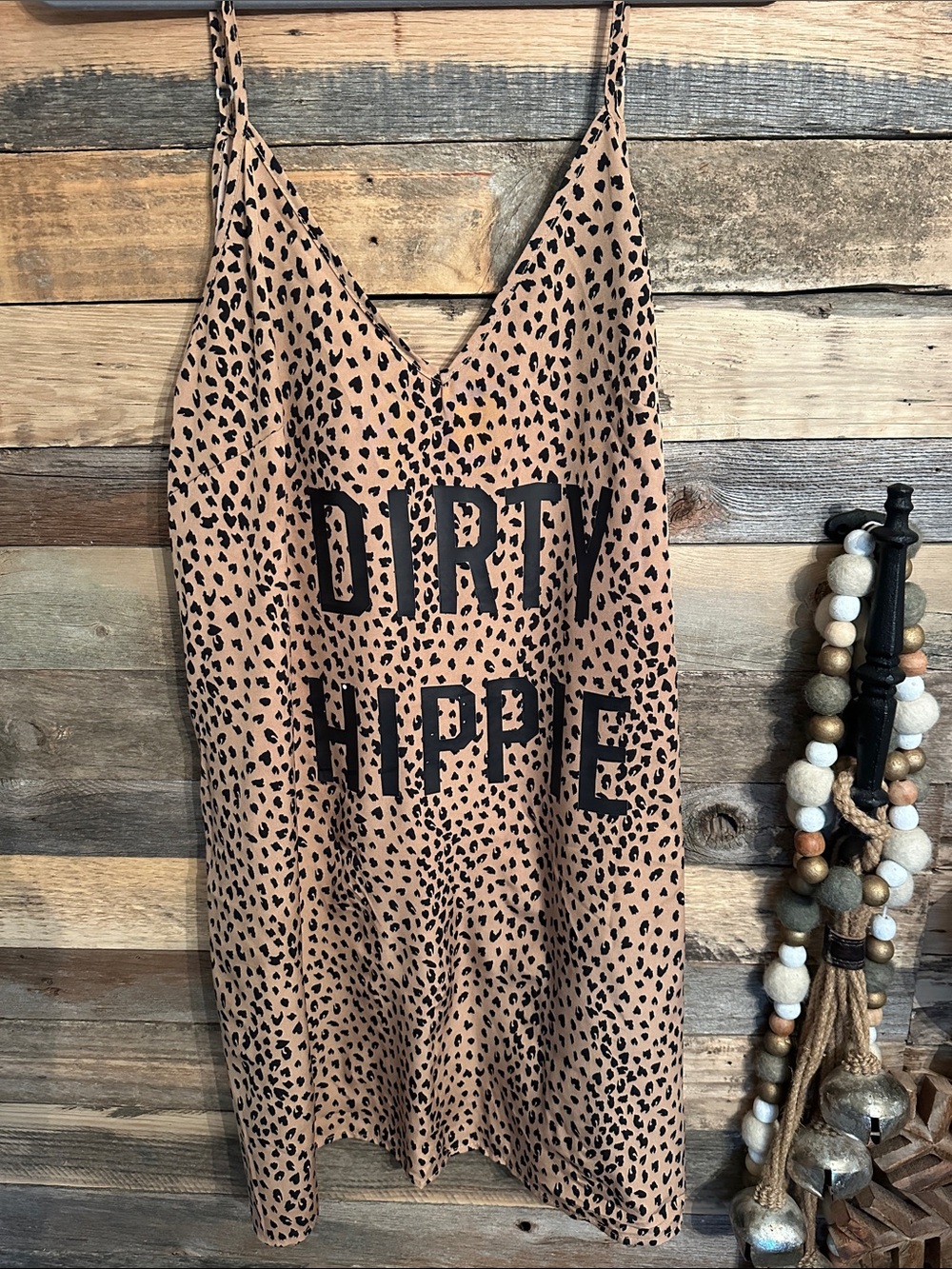 Tiger soft mini dress